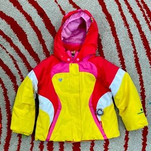 Girls ski coat size 4